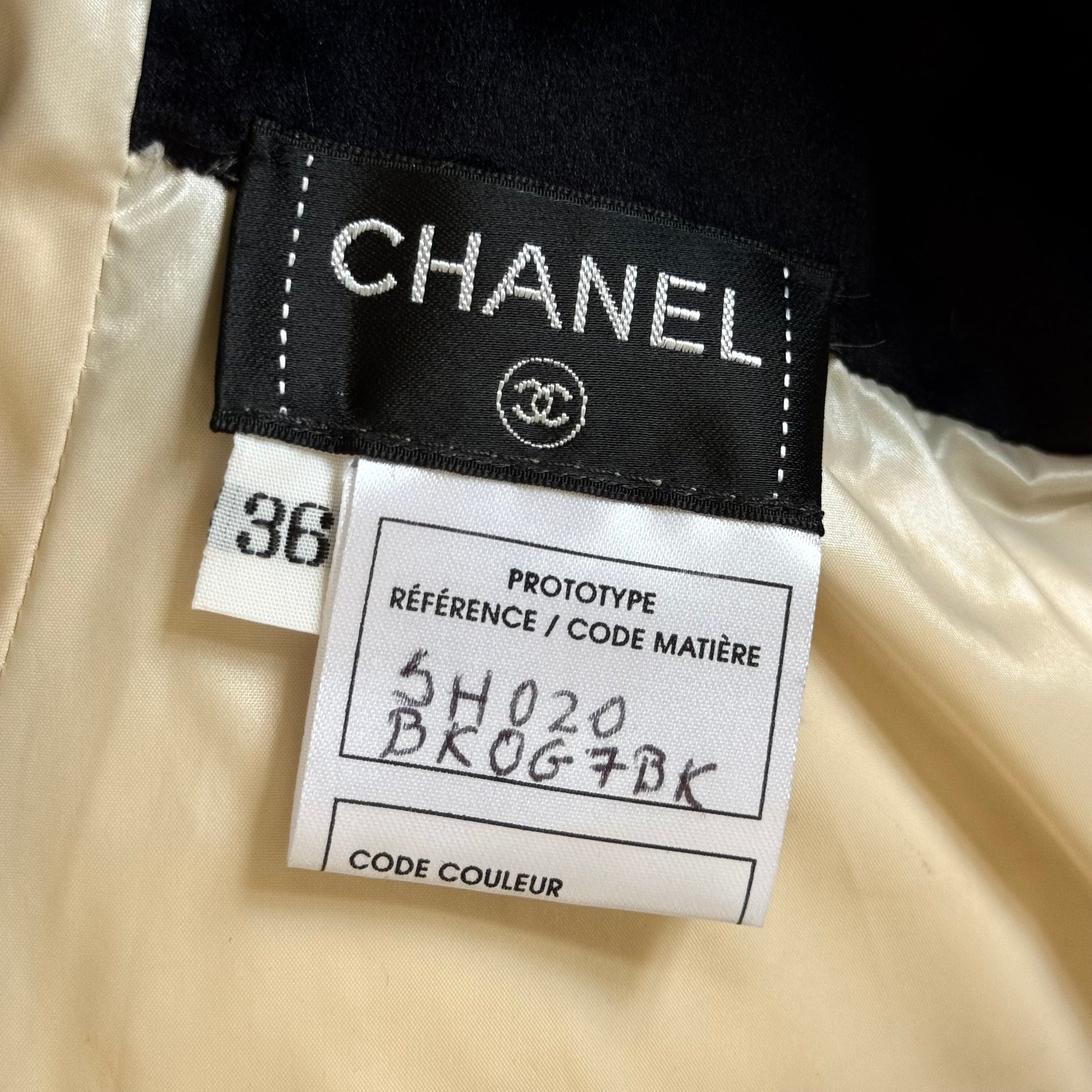 Chanel 2025 Sample Black Quilted Jacket