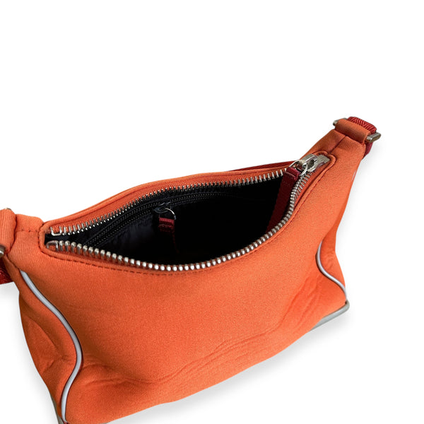Prada Sport 90s Orange Neoprene Hand Bag - Ākaibu Store