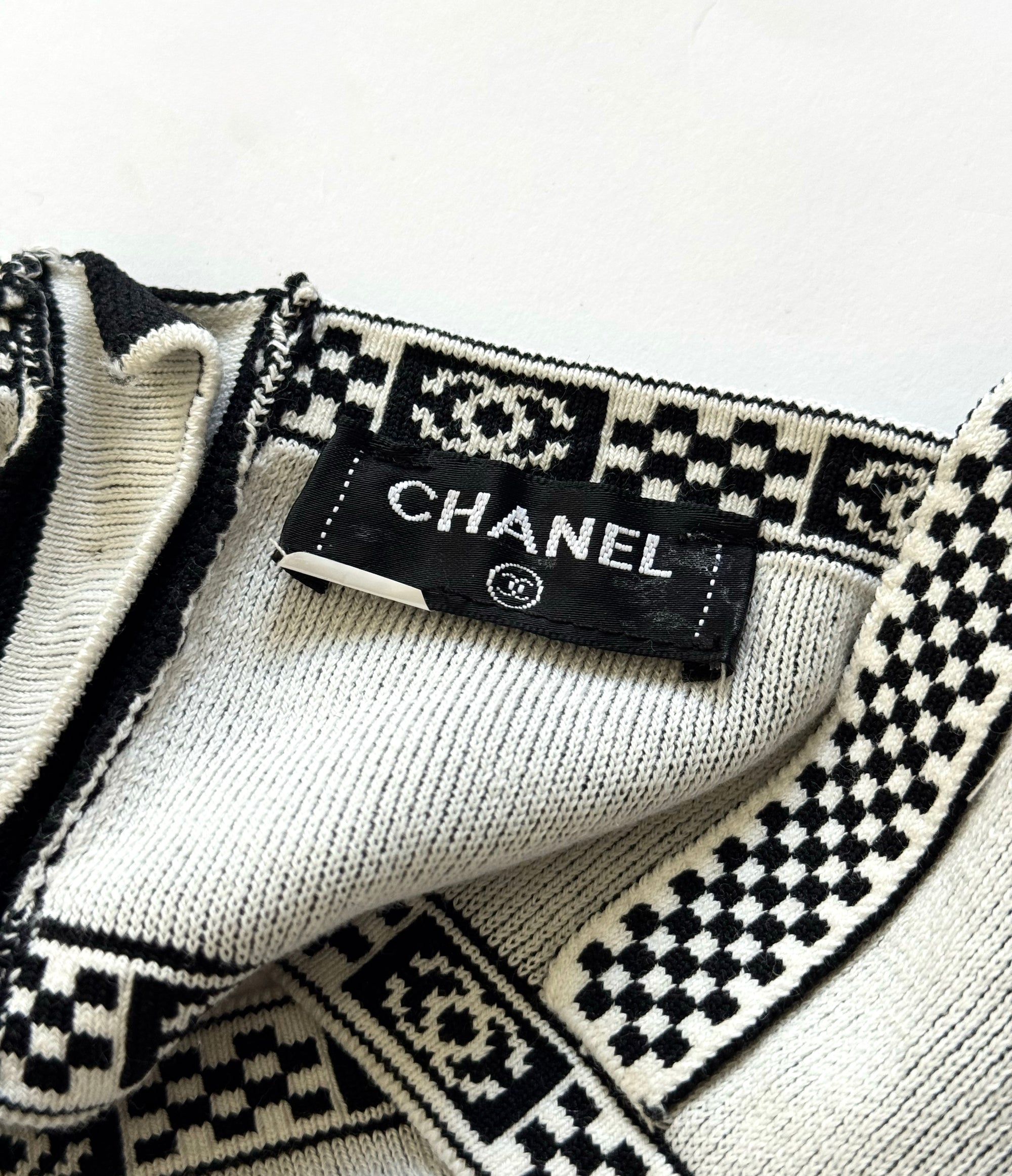 Chanel 2023 Embellished Logo Bustier Sample
