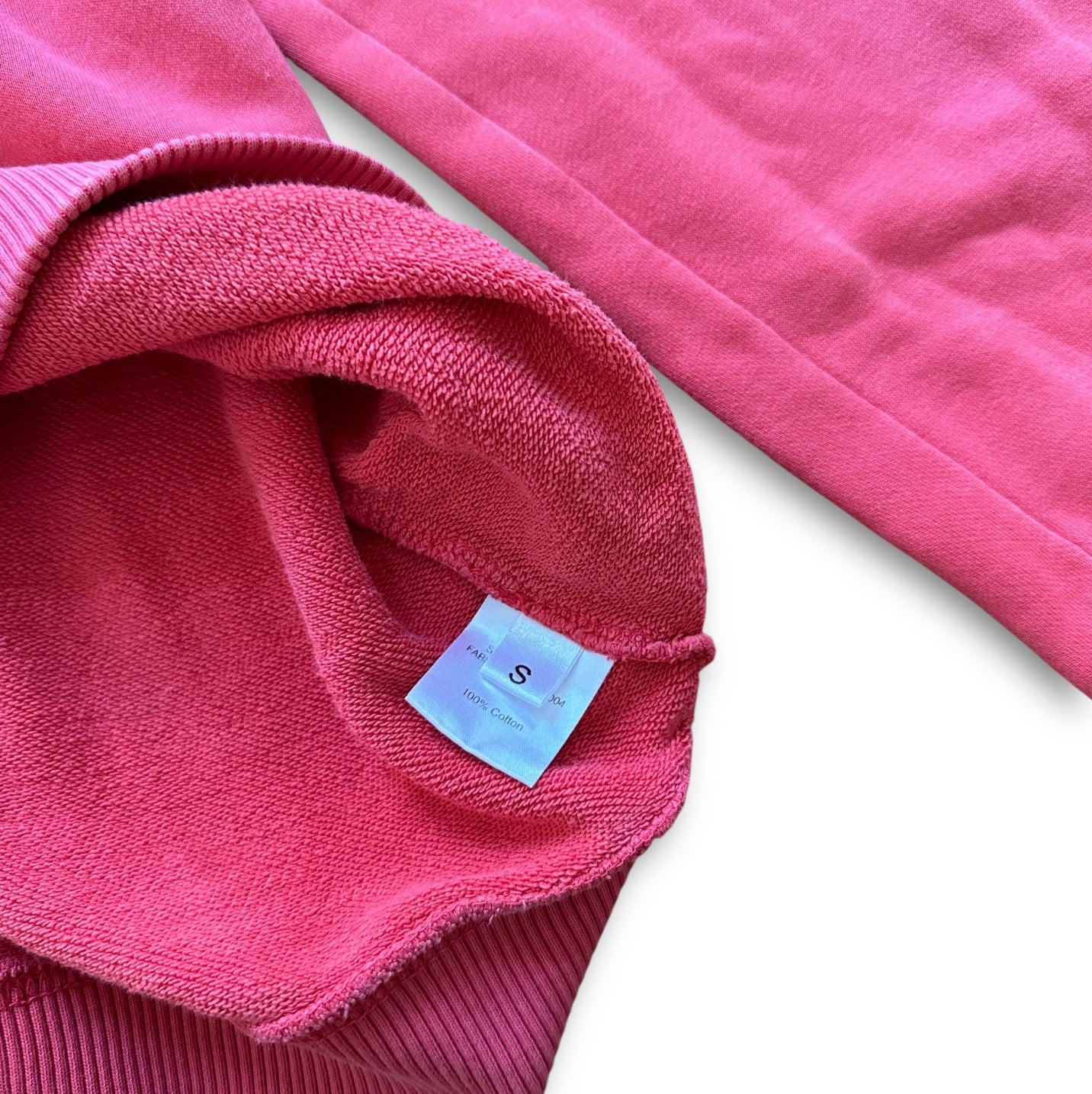 Raf Simons FW14 Pink Dip Dye Sweater