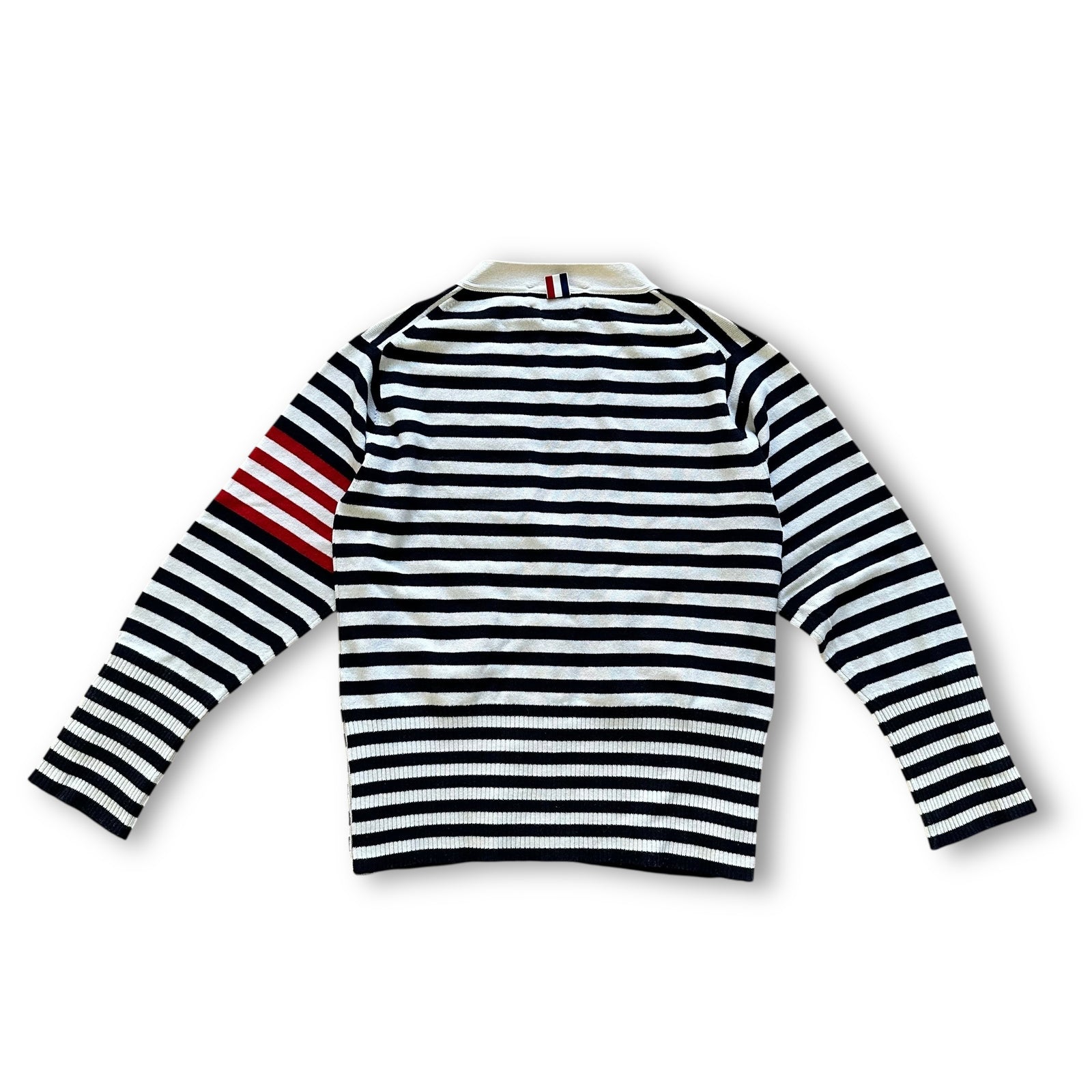 Thom Browne Striped Cashmere Cardigan