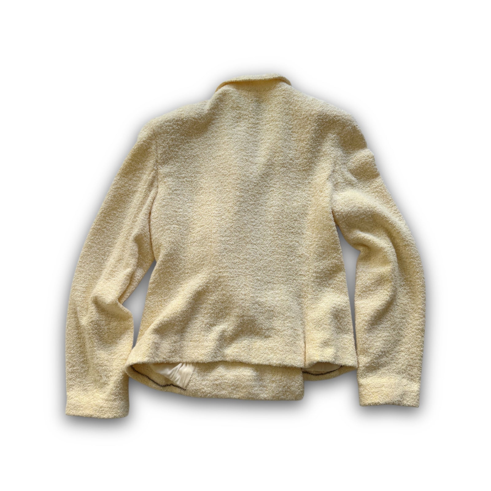 Chanel SS00 by Karl Lagerfeld Terry Cloth Wrap Jacket