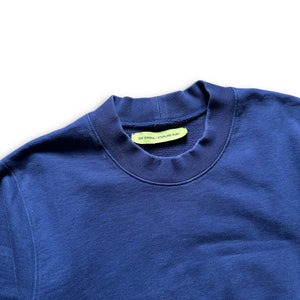 Raf Simons Sterling Ruby Navy Terry Crewneck Sweater
