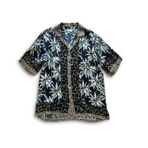 Dries Van Noten SS14 Carlton-Bis Palm Leo Viscose Shirt