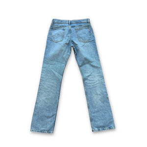 Helmut Lang Washed Blue Denim Pants