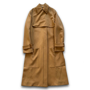 Celine by Phoebe Philo Oversized Suede Storm Flap Trench Coat