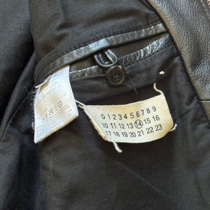 Maison Martin Margiela SS08 5 Zip Leather Biker Jacket