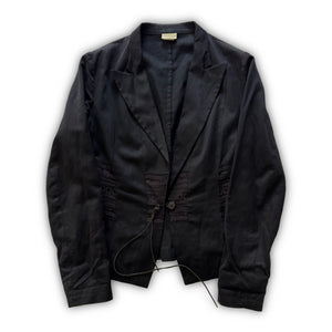 Dries Van Noten 2000s Embroidered Laced Blazer Jacket