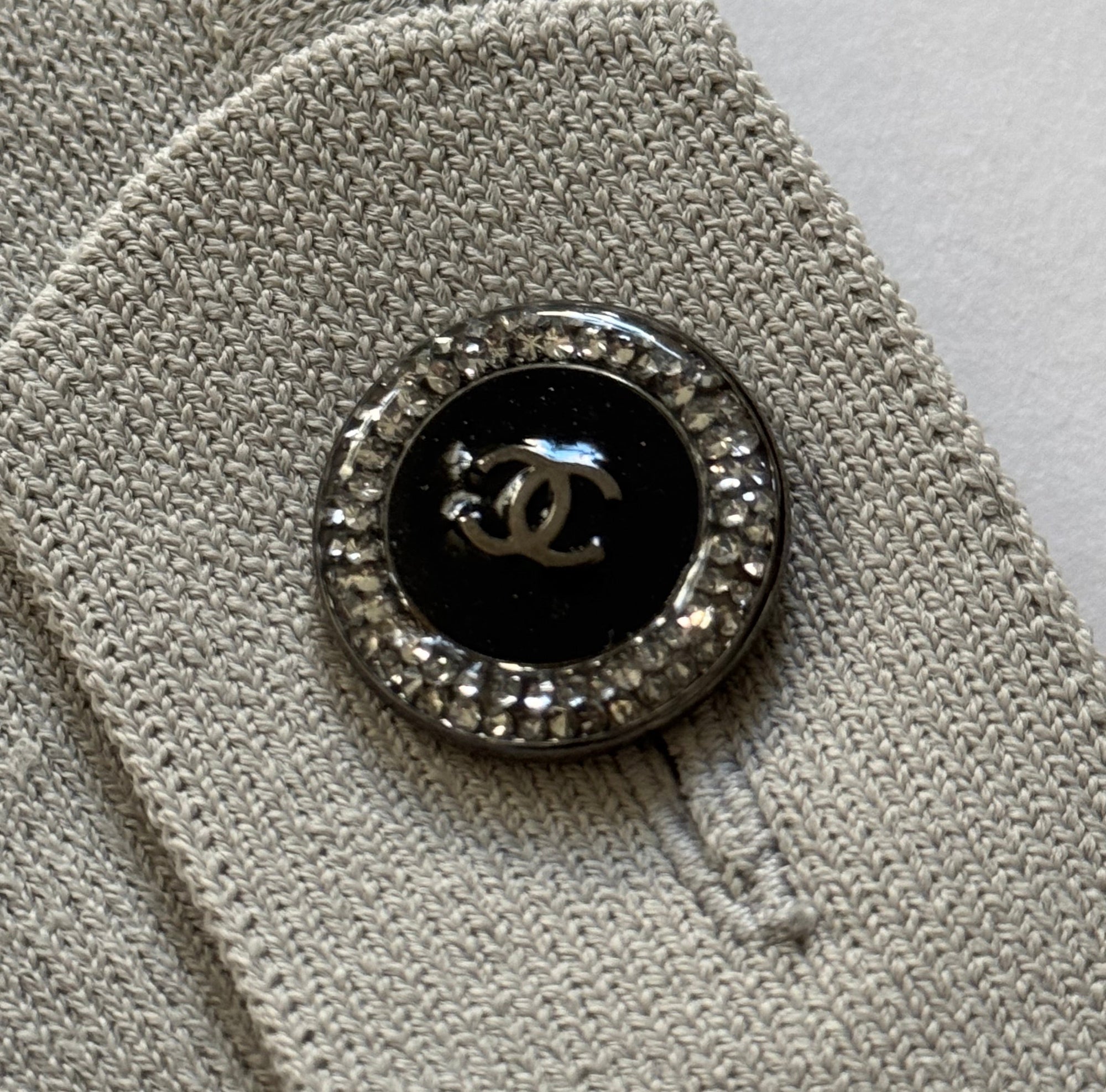 Chanel 2025 Cruise CC Logo Knit Shorts