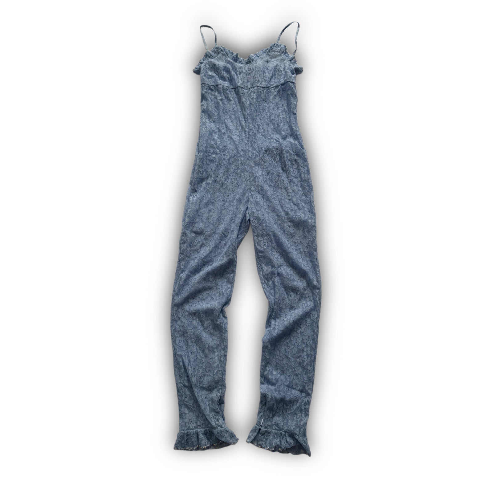 Chanel 2024 Laced Embellished Floral Jumpsuit Sample