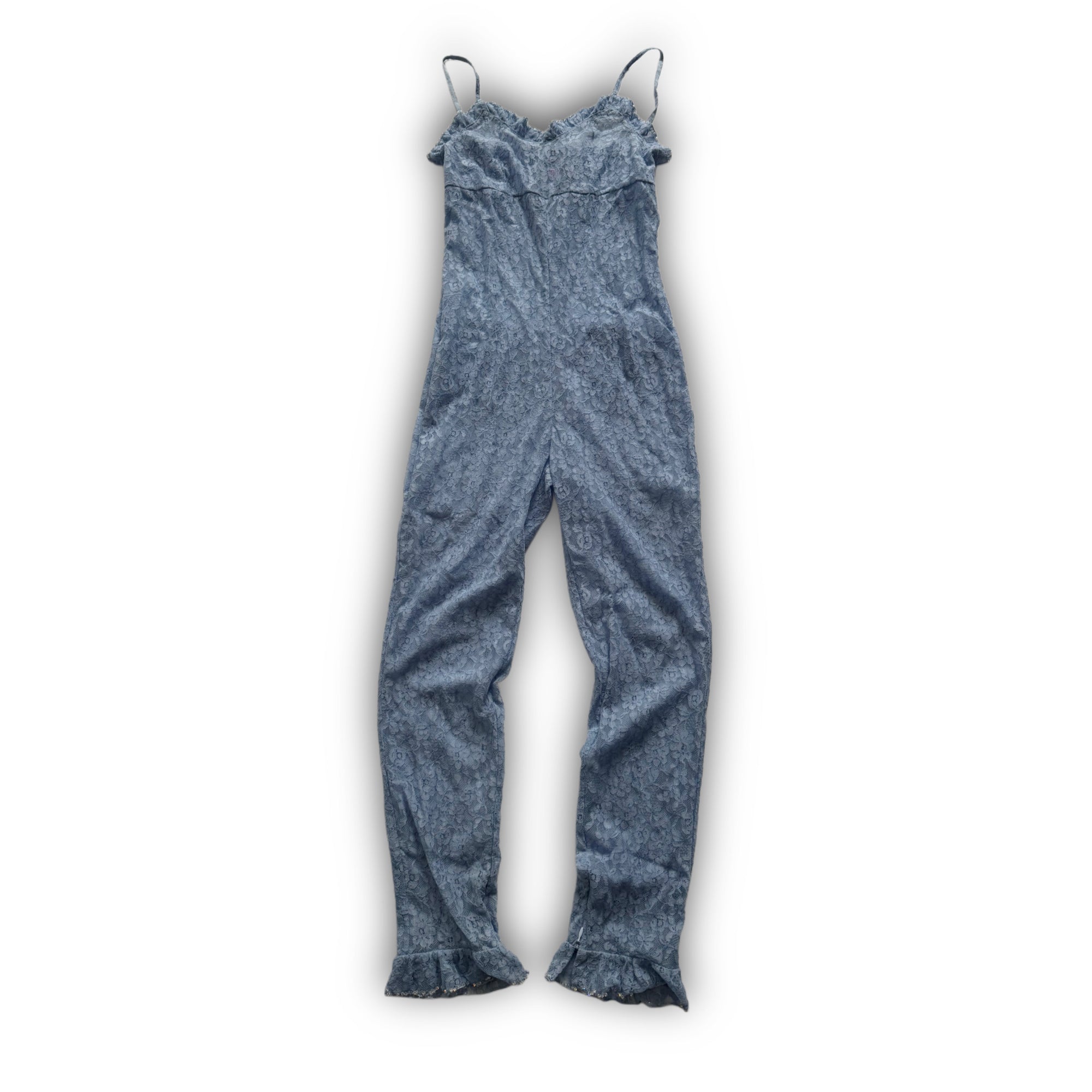 Chanel 2024 Laced Embellished Floral Jumpsuit Sample