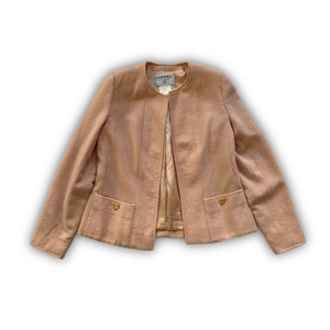 Chanel AW96 by Karl Lagerfeld Salmon Jacket