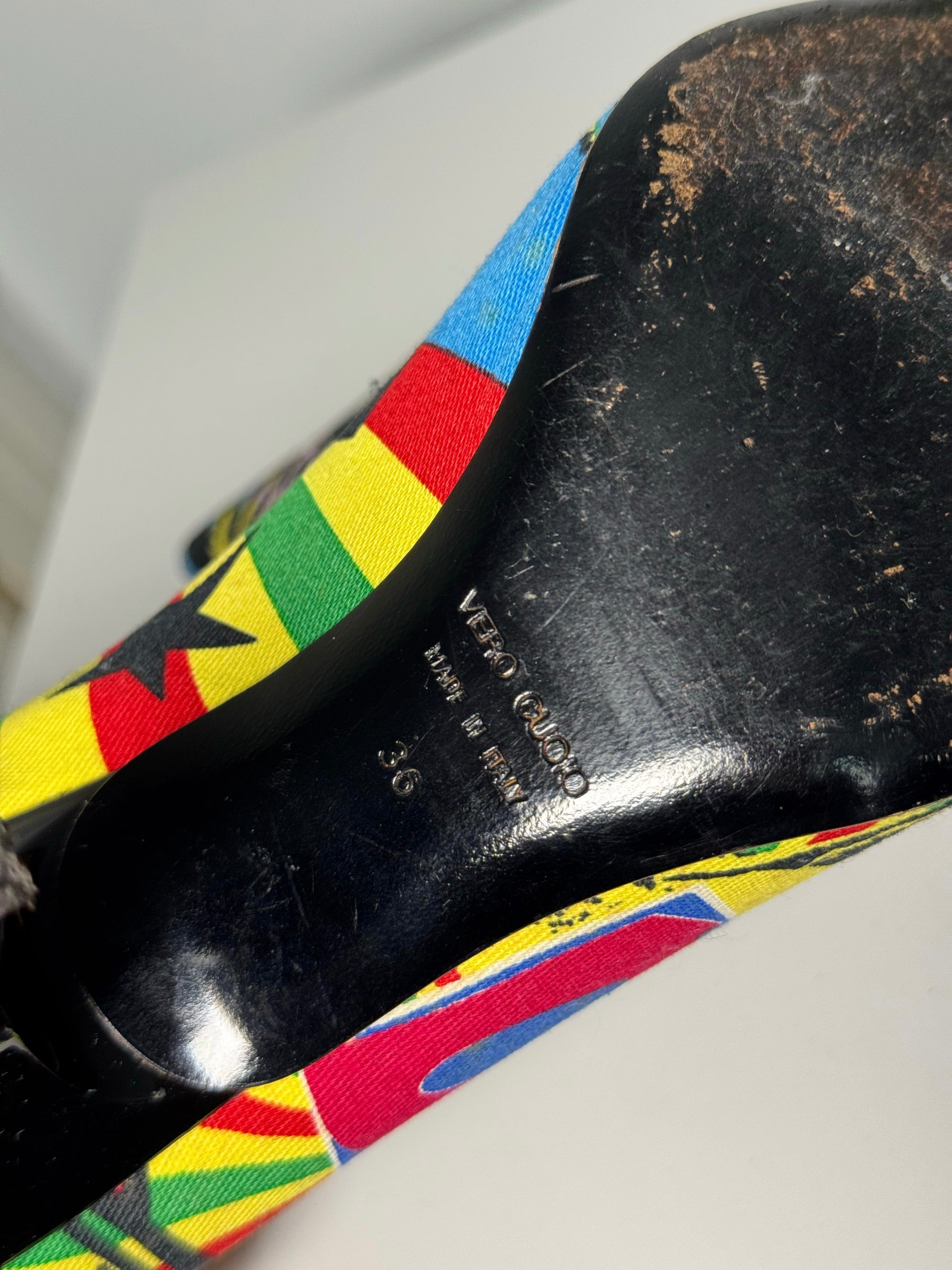 Christian Dior by John Galliano SS04 Rasta Mania Heels