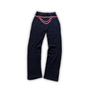 Chanel 2024 Cashmere Chain Knit Pants Sample