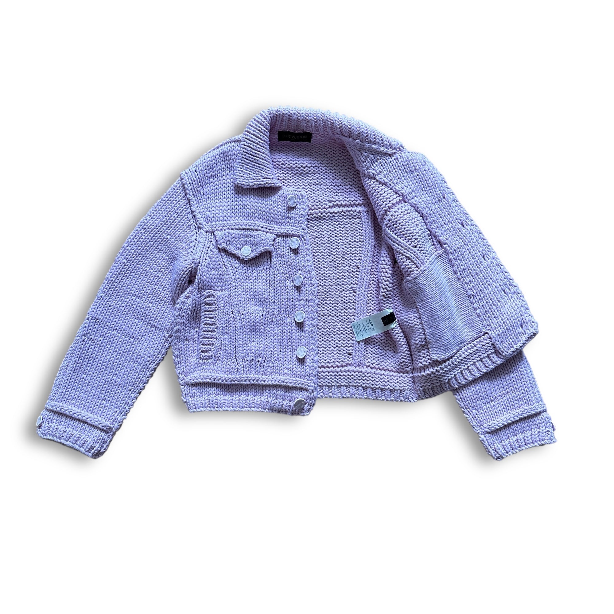 Louis Vuitton SS20 Asia Exclusive Knit Trucker Jacket