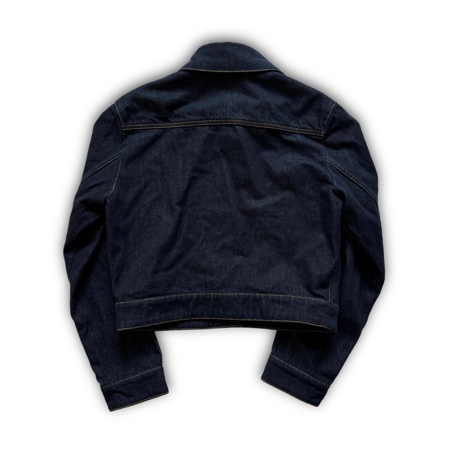 Chanel 2025 Sample Raw Denim Jacket