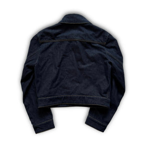Chanel 2025 Sample Raw Denim Jacket