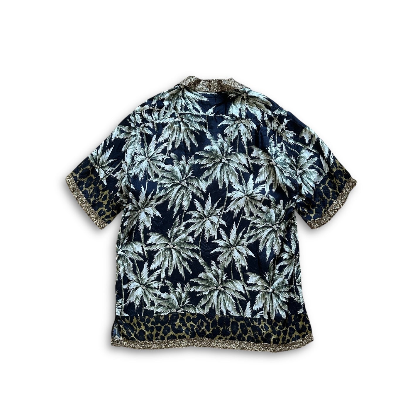 Dries Van Noten SS14 Carlton-Bis Palm Leo Viscose Shirt