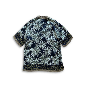 Dries Van Noten SS14 Carlton-Bis Palm Leo Viscose Shirt