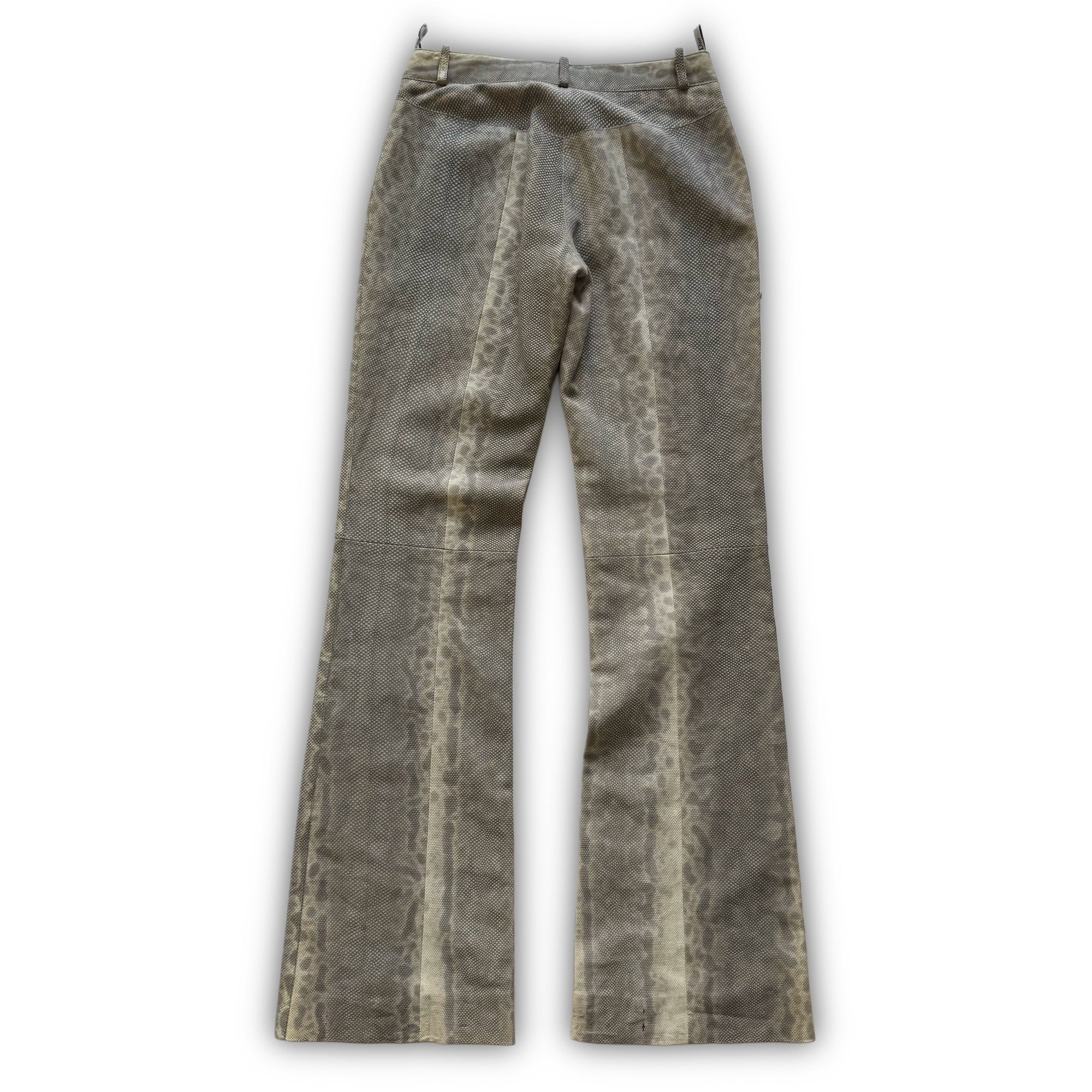 Christian Dior by John Galliano AW02 Lizard Skin Pants