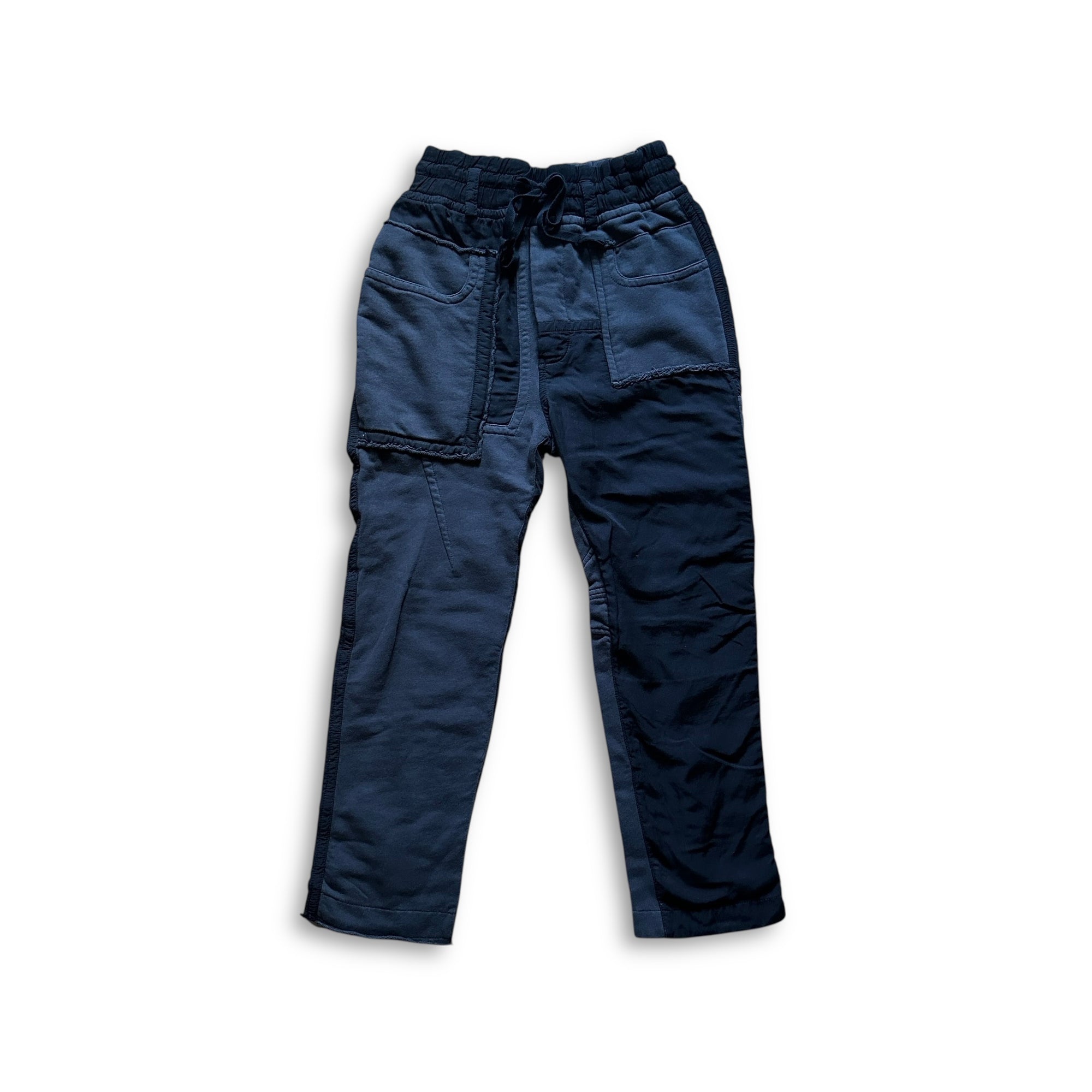 Haider Ackermann Cropped Patchwork Sweatpants