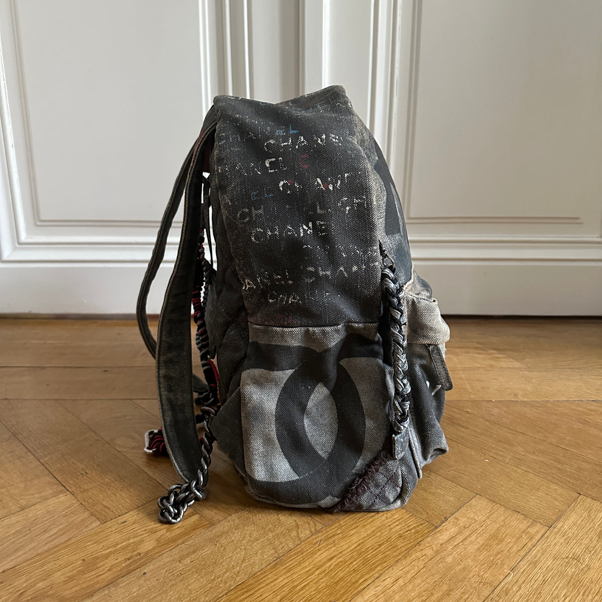 Chanel SS14 Large Artclass Graffiti Backpack