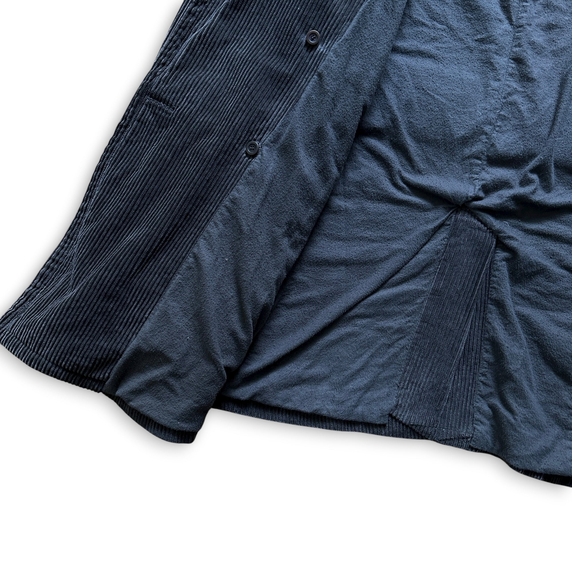 Rick Owens Archival Double Breasted Corduroy Coat