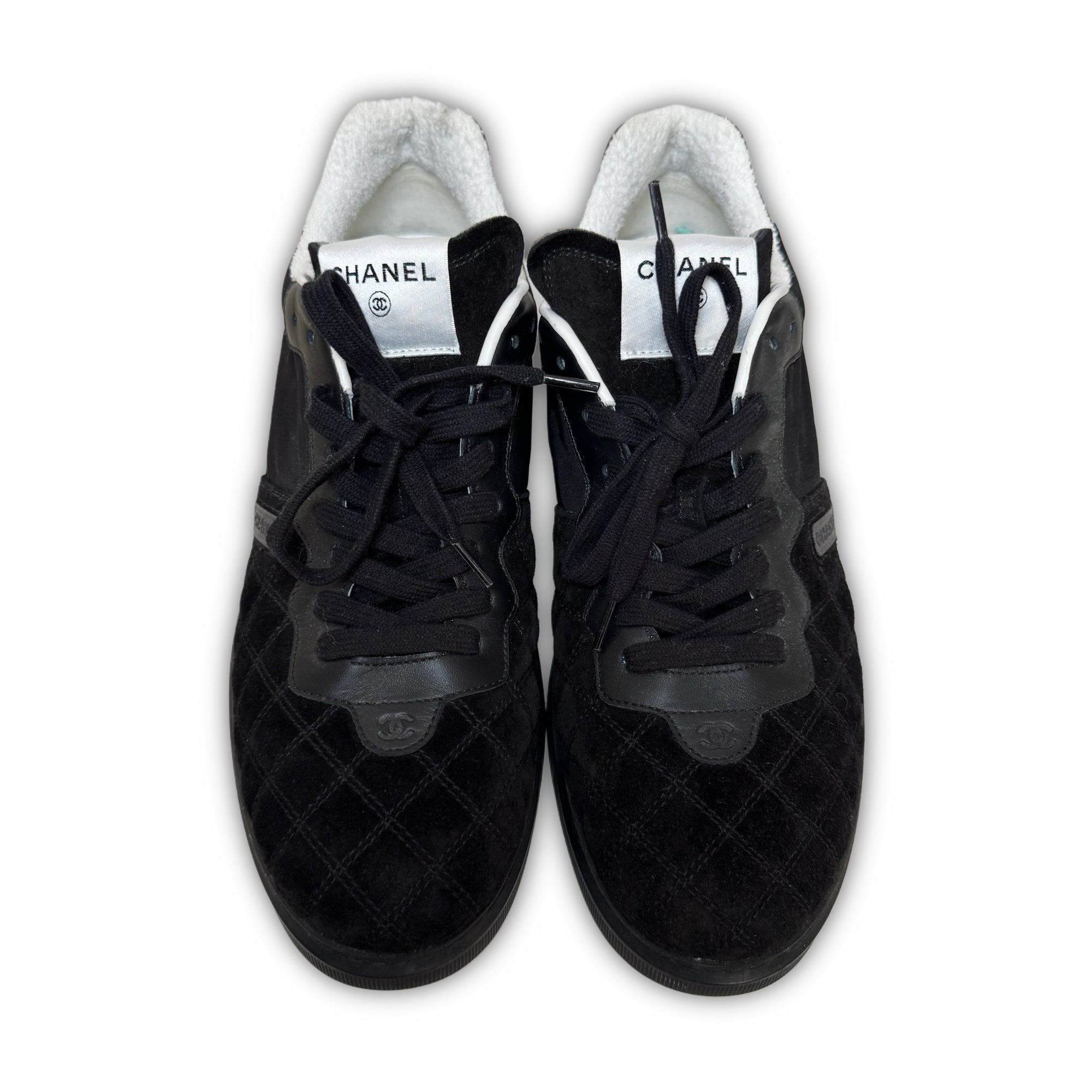 Chanel 2024 Black Tennis Sneaker