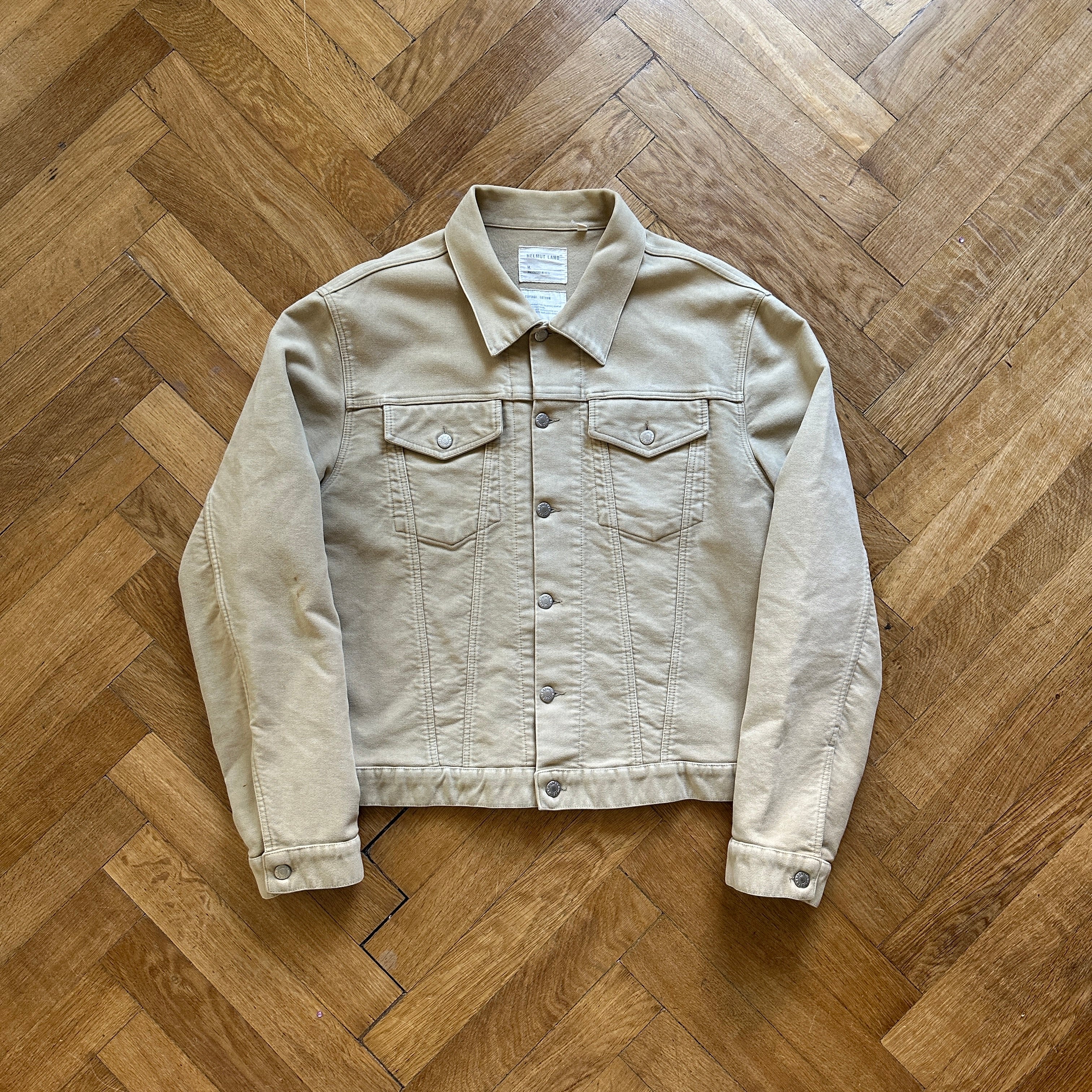 Helmut Lang 1999 Moleskin Trucker Jacket - Ākaibu Store