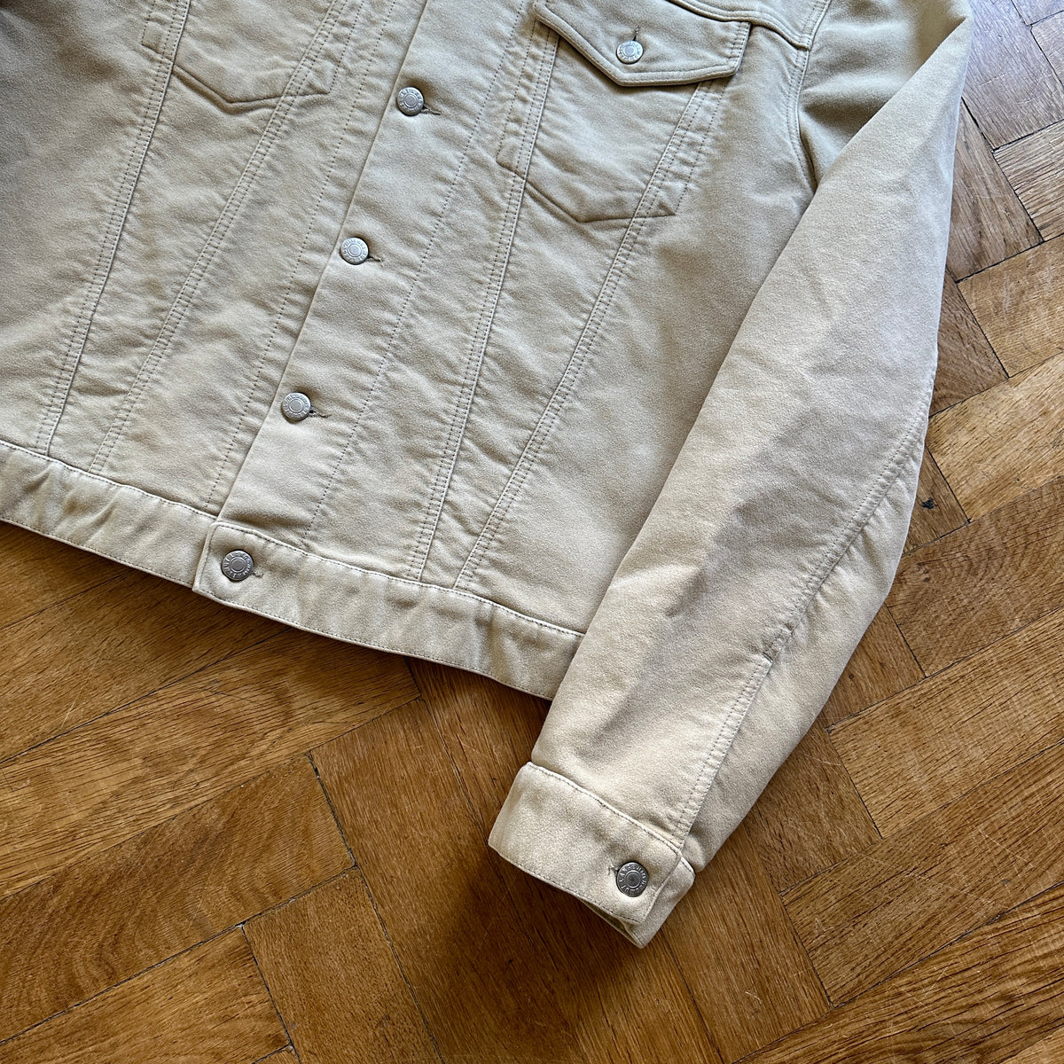 Helmut Lang 1999 Moleskin Trucker Jacket
