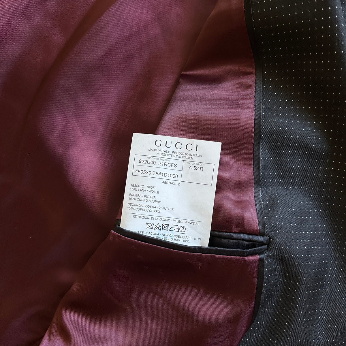 Gucci Rabbit Patch Jacket