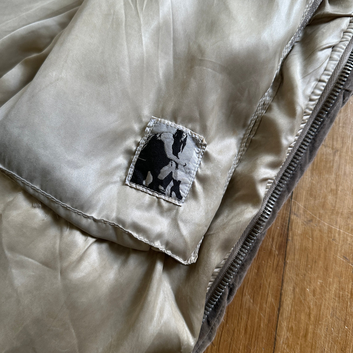 Rick Owens AW08 Stag Crushed Velvet Exploder Parka