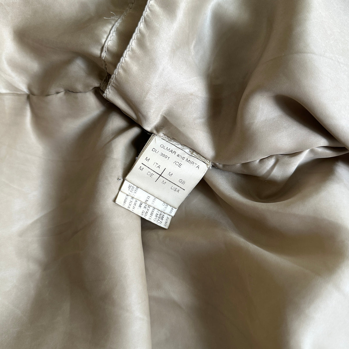 Rick Owens AW08 Stag Crushed Velvet Exploder Parka