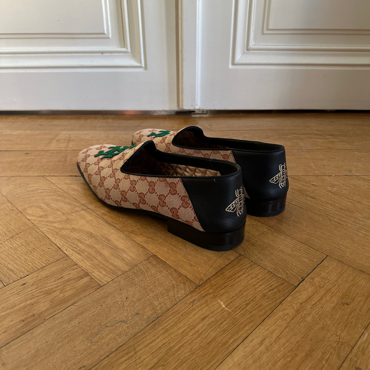 Gucci MLB Los Angeles Dodgers Monogram Loafer Limited Edition.