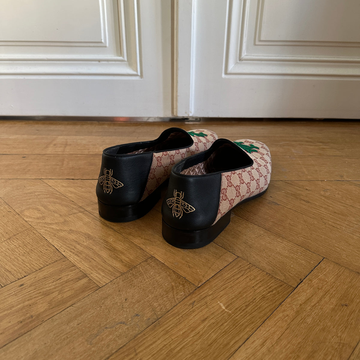 Gucci MLB Los Angeles Dodgers Monogram Loafer Limited Edition.