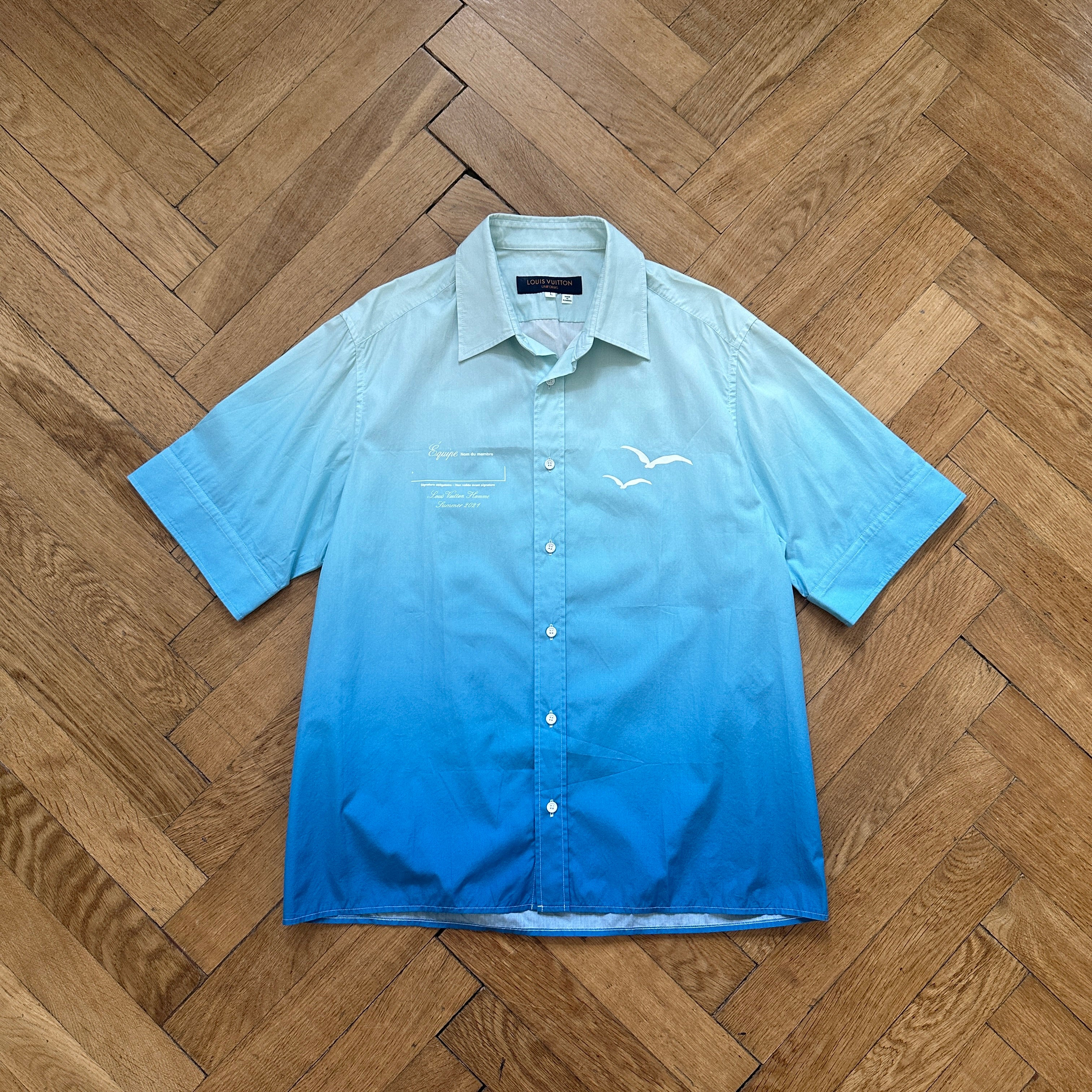 Louis Vuitton SS21 Middle East Staff Exclusive Blue Longsleeve