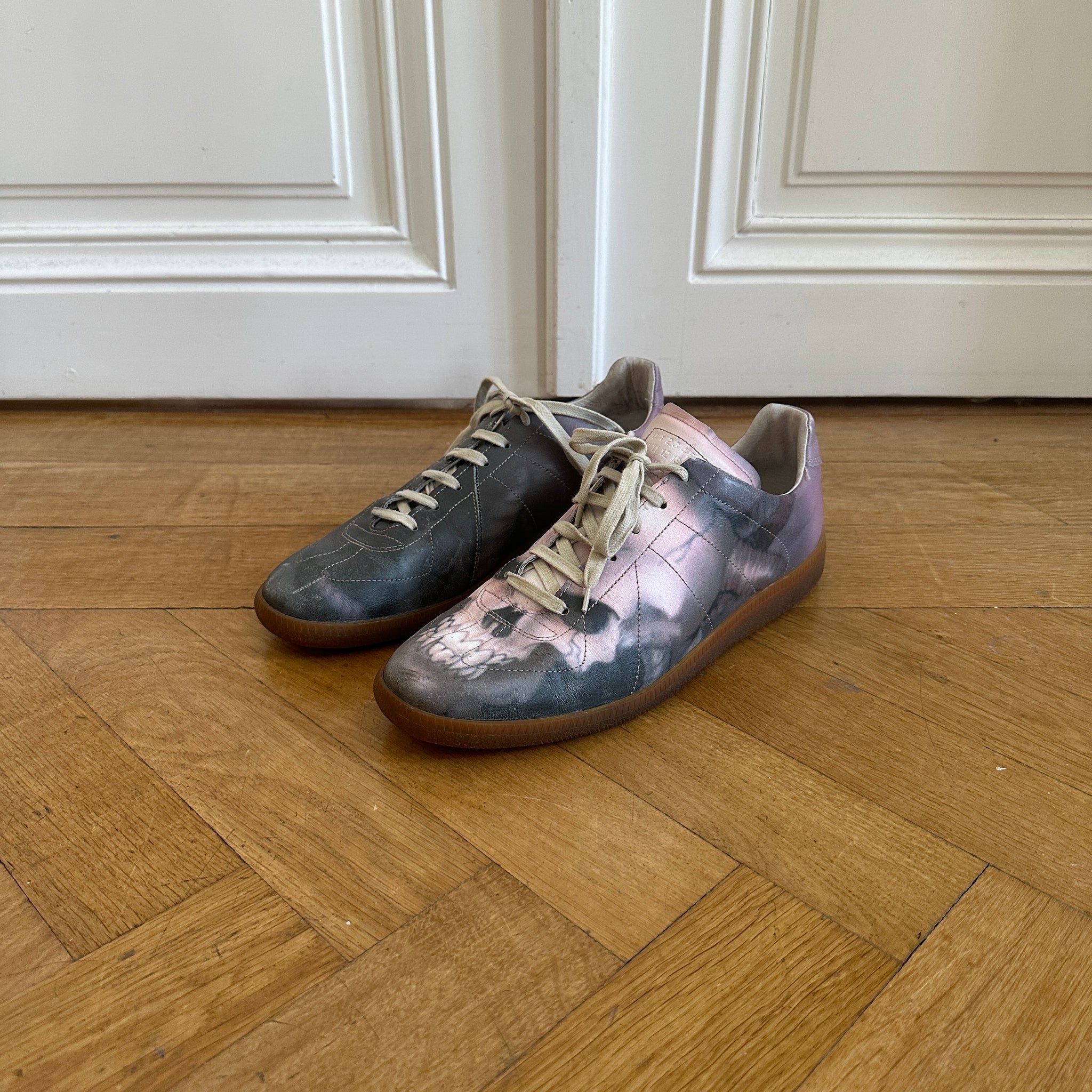 Maison Martin Margiela FW08 Rare Skull Gats - Ākaibu Store