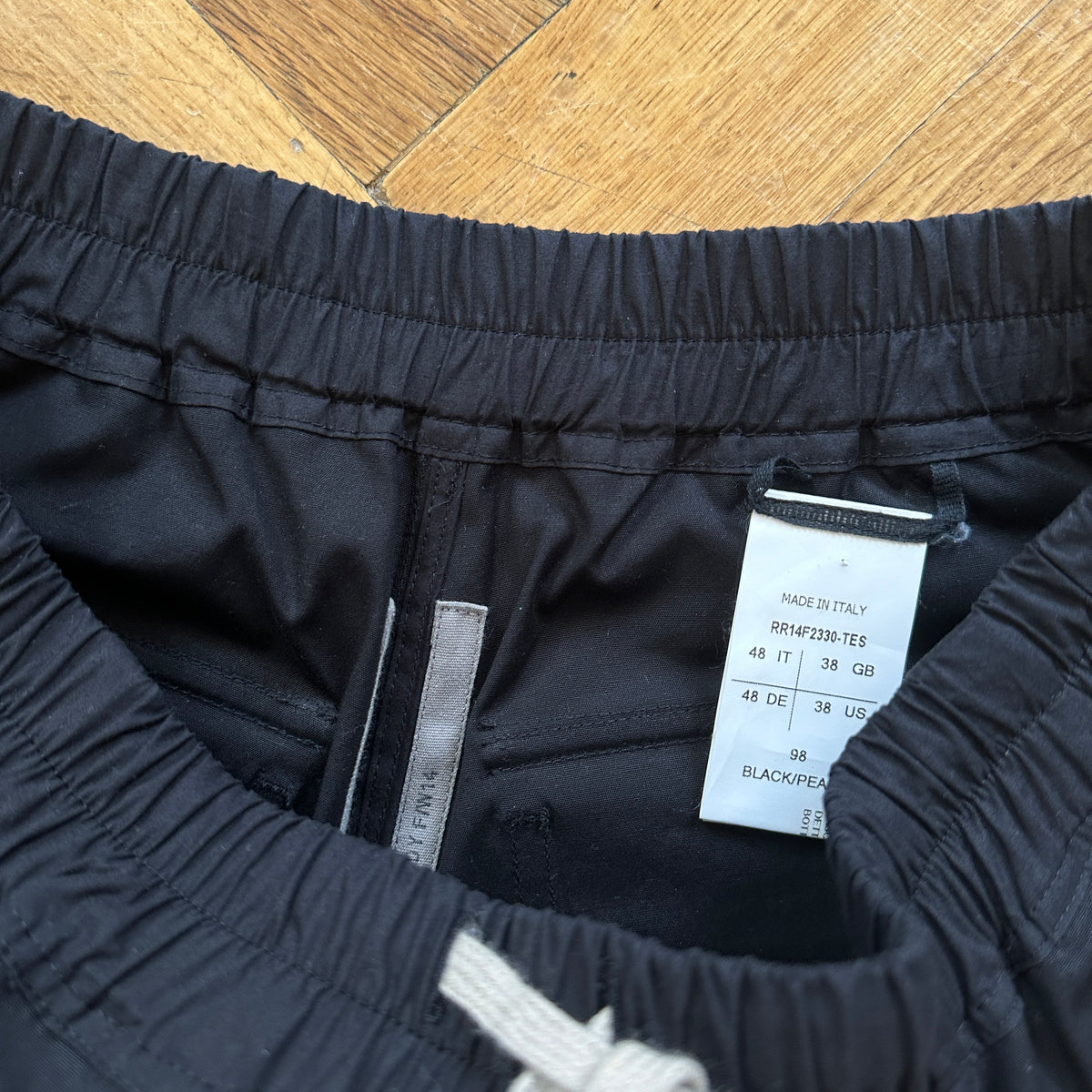 Rick Owens AW14 Moody Big Striped Shorts