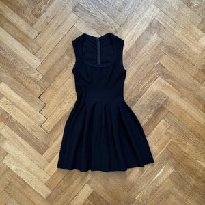 Azzedine Alaïa Black Textured Dress