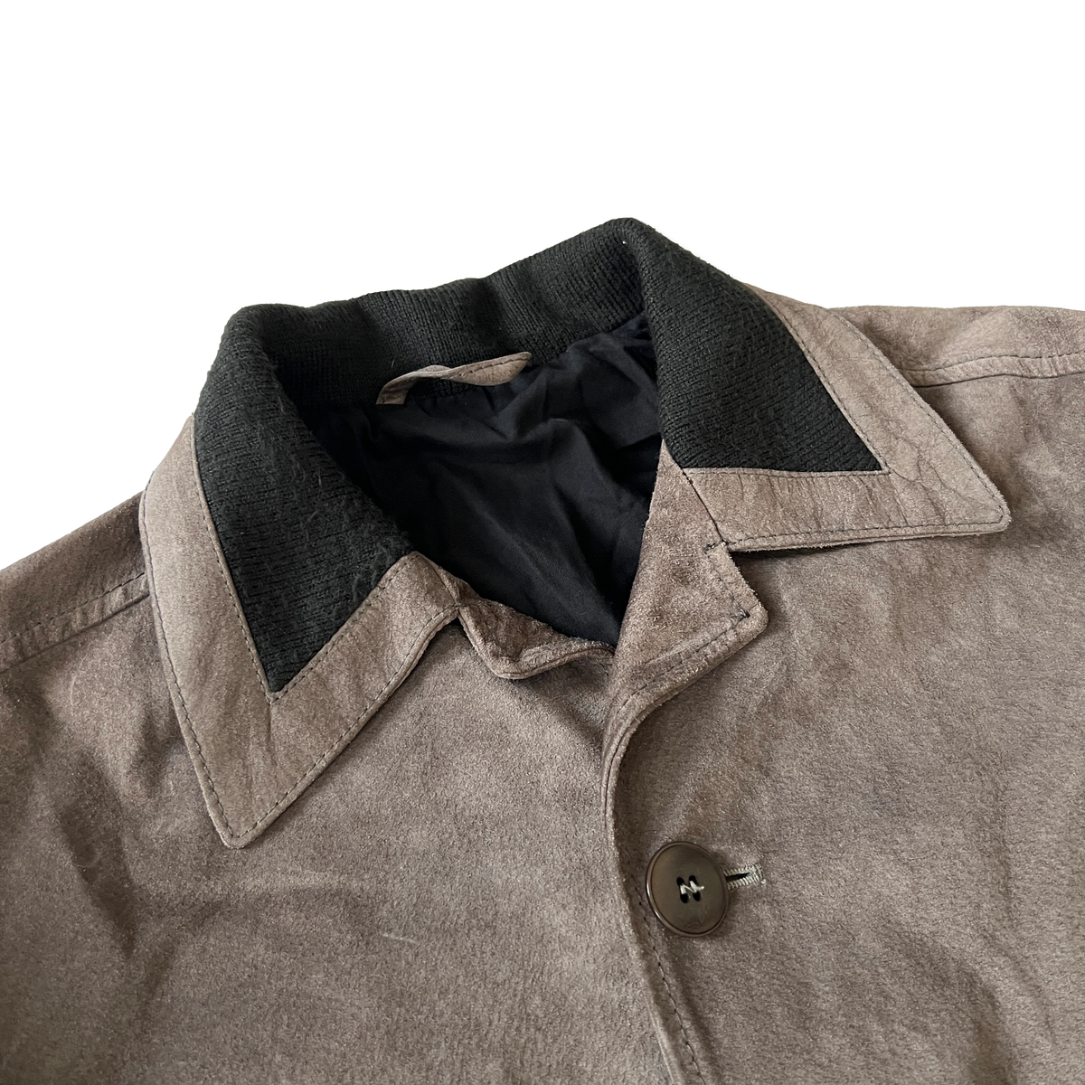Maison Martin Margiela FW03 Grey Leather Jacket