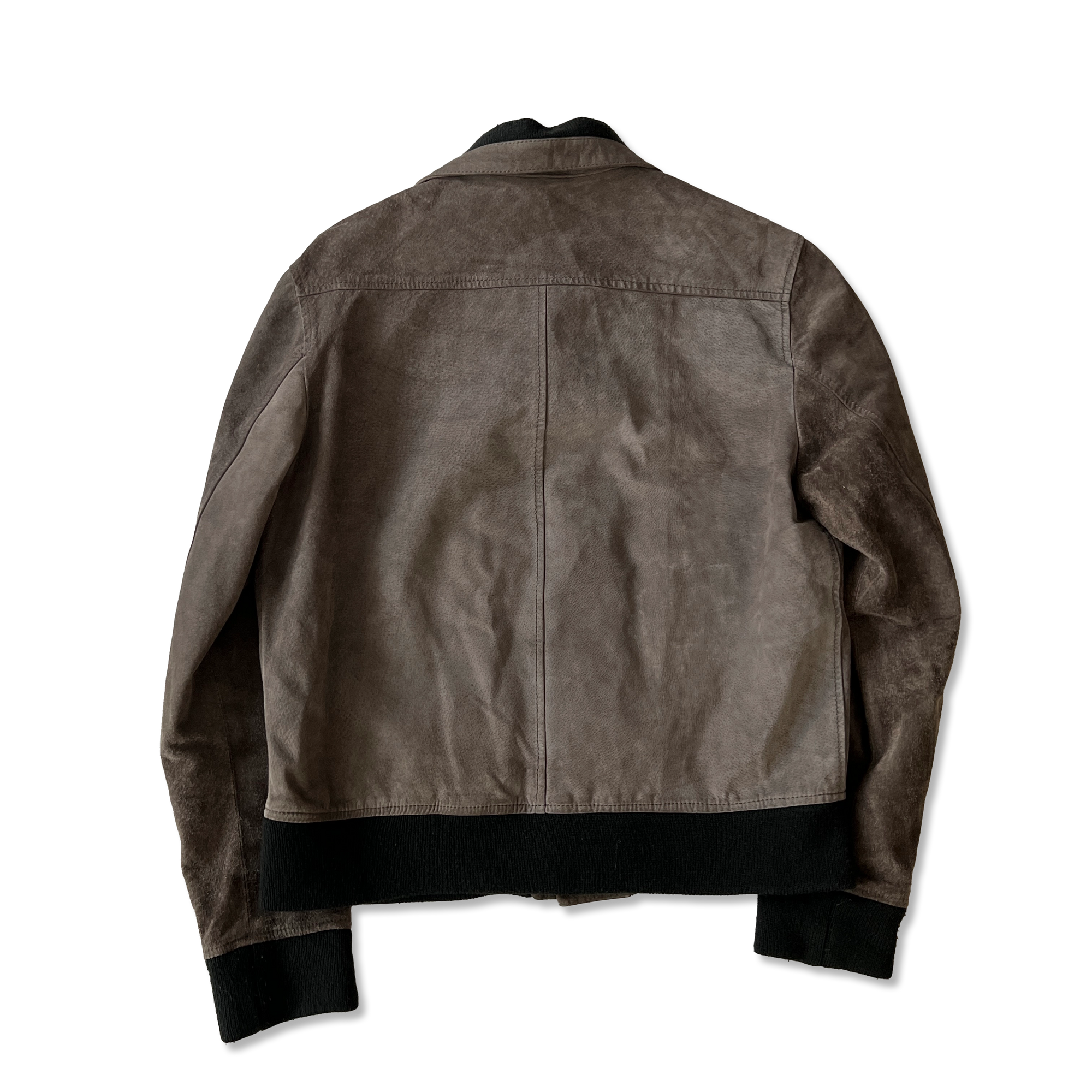 Maison Martin Margiela FW03 Grey Leather Jacket
