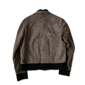 Maison Martin Margiela FW03 Grey Leather Jacket