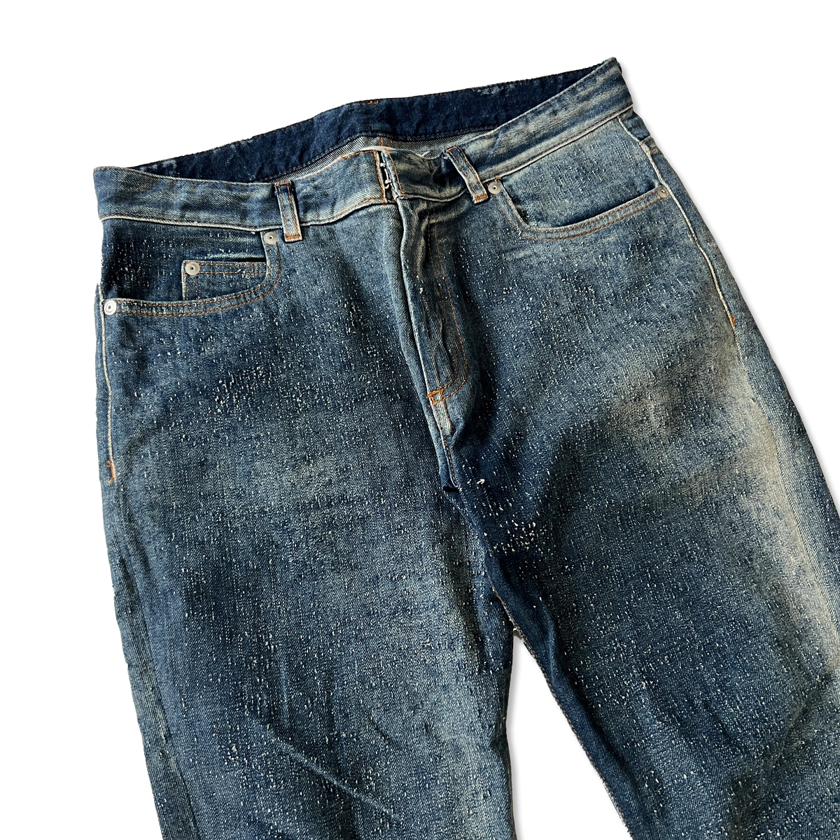 Maison Margiela SS15 Pilled Denim