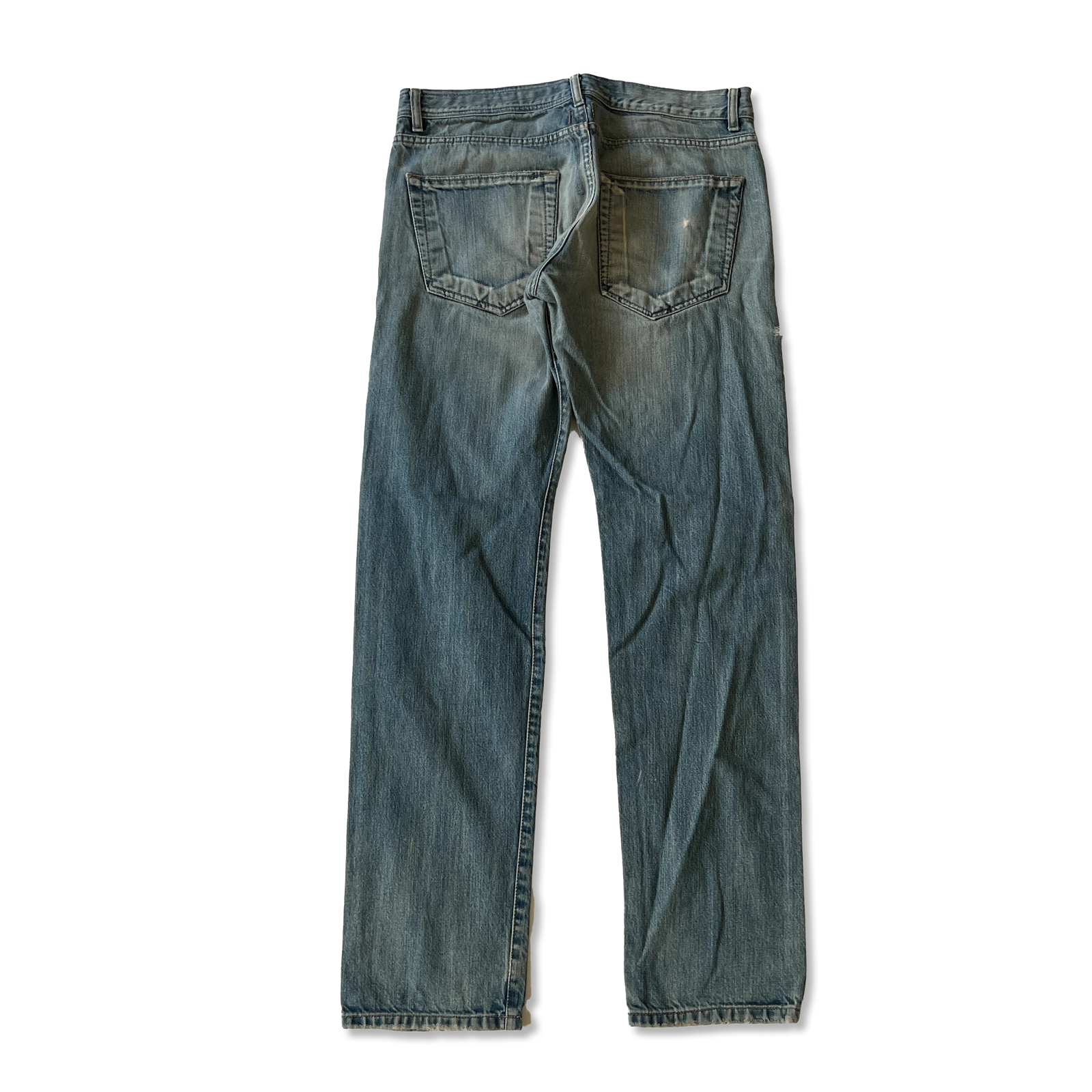 Rick Owens DRKSHDW Vintage 2000s Detroit Washed Out Denim
