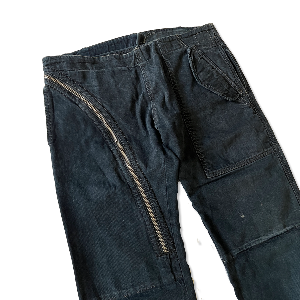 Rick Owens Vintage 2000s Aircut Denim