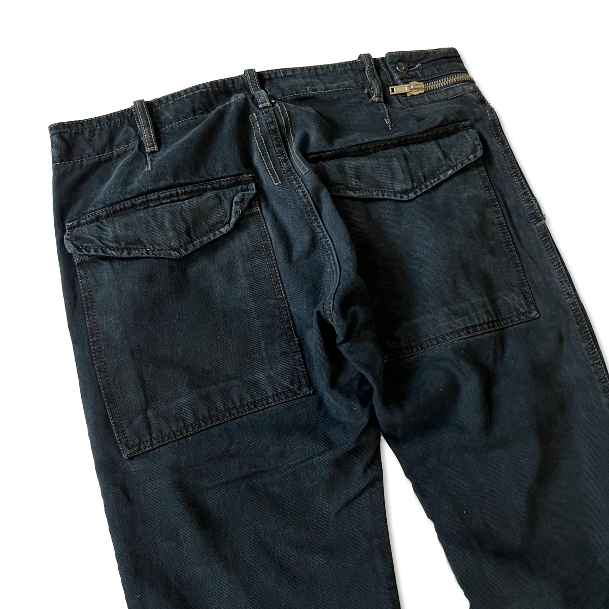 Rick Owens Vintage 2000s Aircut Denim