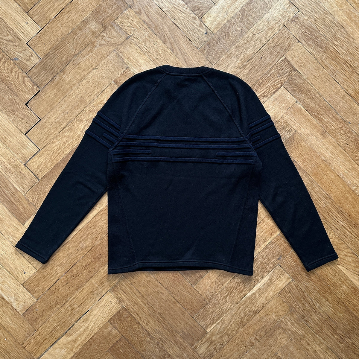 Hermès Orange Zip Detail Knit Sweater