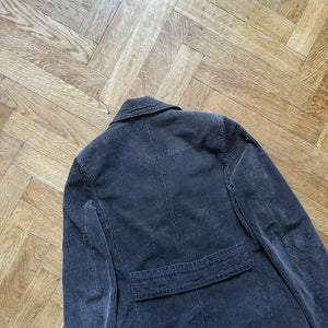 Rick Owens Archival Double Breasted Corduroy Coat