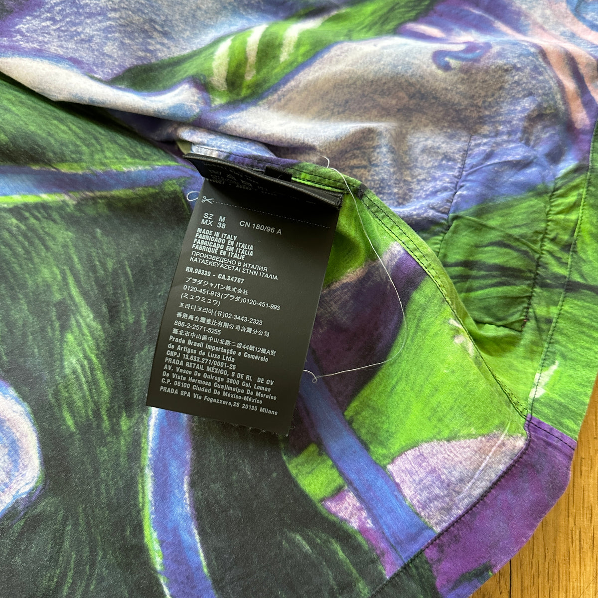 Prada FW18 Christophe Chemin Impossible True Love Shirt
