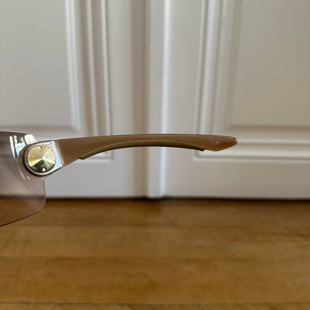 Christian Dior by John Galliano Schlack 2 Logo Sunglasses